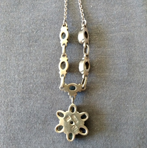 Nicky Butler Rainbow Moonstone Silver Necklace - Picture 3 of 4